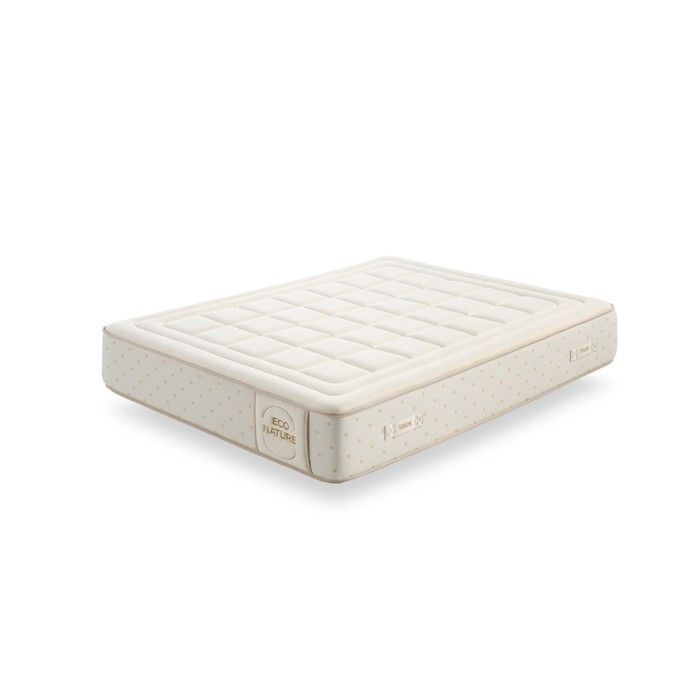 Moonia Matelas Viscosoft Eco Nature Memory Foam 135X200 cm Fermeté Medium