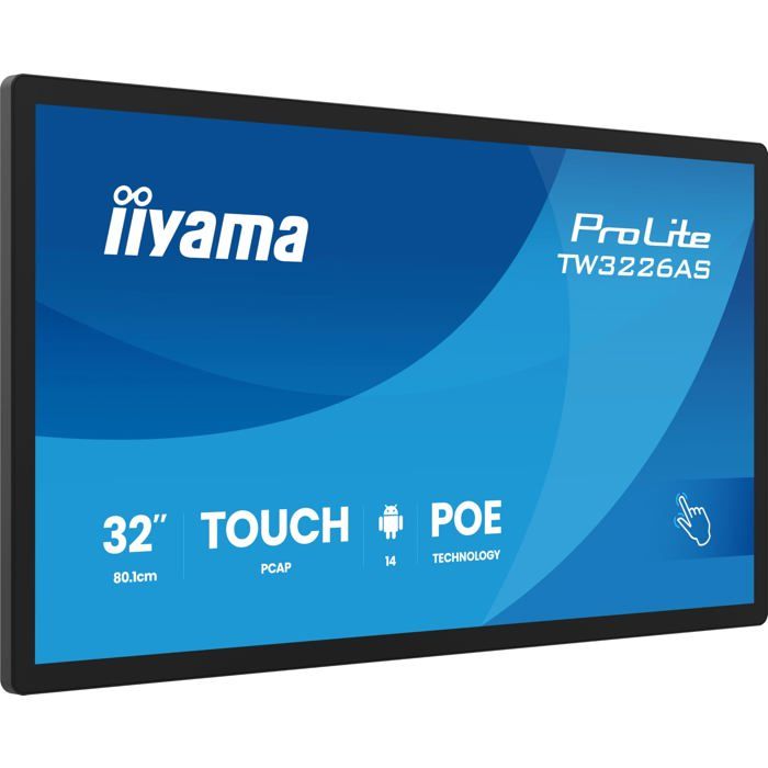 Écran tactile iiyama TW3226AS B3P LED Wi Fi Full HD Android 14