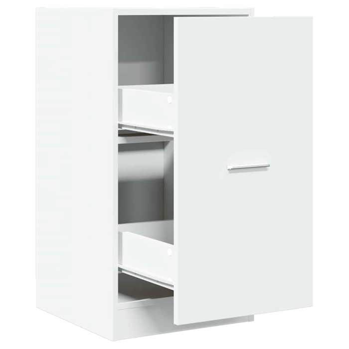 Blanc Armoire dapothicaire CLARENCE Armoire à pharmacie/cuisine blanc 40x41x775 cm bois dingénierie LV2434 Blanc Armoire dapothicaire CLARENCE Armoire à pharmacie/cuisine blanc 40x41x775 cm bois dingénierie LV2434