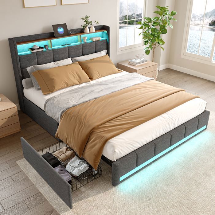 Lit Avec Rangement 180x200null