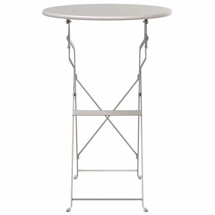 Black Friday Table bistrot - BURKE - Pour jardin - Beige Ø50x71 cm Acier revêtu de poudre TTT27 Black Friday Table bistrot - BURKE - Pour jardin - Beige Ø50x71 cm Acier revêtu de poudre TTT27