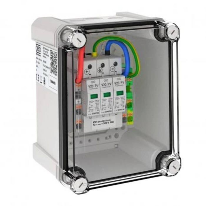 Boîte de raccordement de générateur - OBO - 1.84 kg - Dimensions 1x1x1 ...