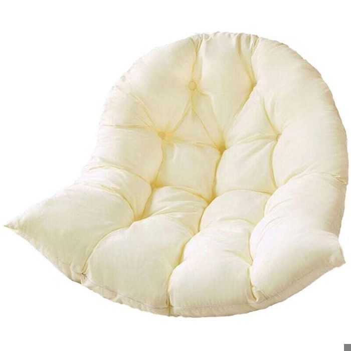 Coussin de siège de chaise à bascule - PZCC - 80x120 cm - Lavable - Antidérapant - Tissu brossé