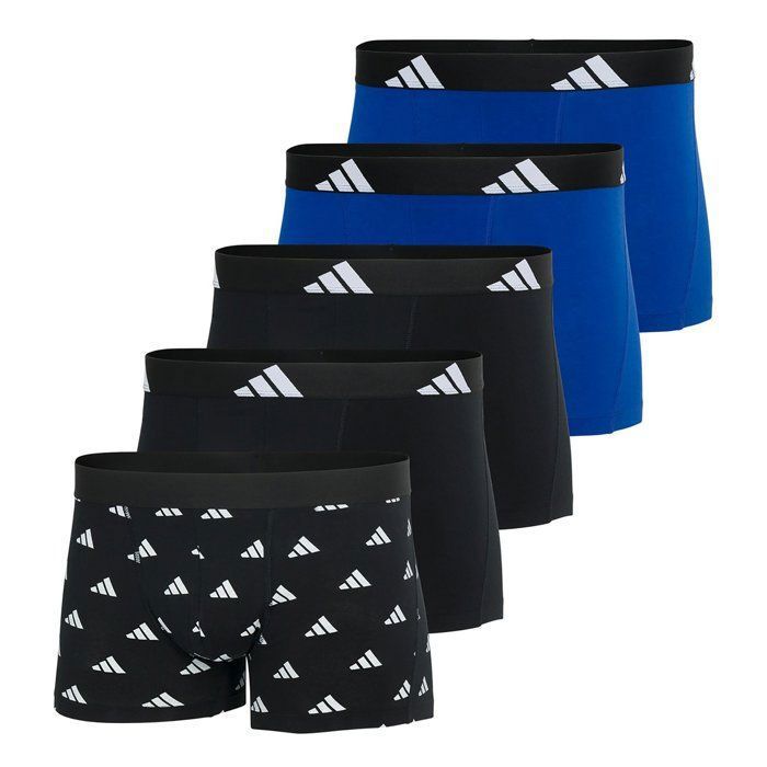adidas Caleçon Homme - Paquet de 5 Active Flex Cotton Trunks 5P adidas Caleçon Homme - Paquet de 5 Active Flex Cotton Trunks 5P