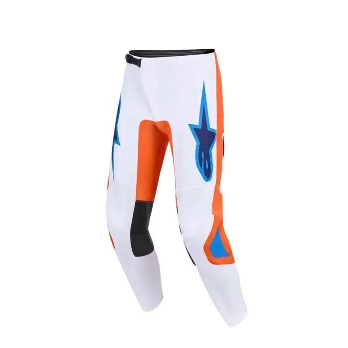 Pantalon de protection VTT Alpinestars Fluid Grid - oran/blue Pantalon de protection VTT Alpinestars Fluid Grid - oran/blue