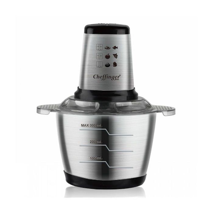 Chefffinger CF-FP1000I : Robot Culinaire 3L 1000W - XF10-
