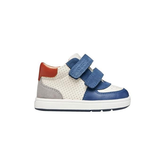 Baskets bébé Geox Biglia - ivory/denim