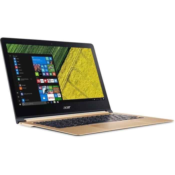Vente PC Portable ACER PC Portable Swift SF713-51-M9FS - 13,3" FHD - RAM 8Go - Intel®Core i5-7Y54 - 256 SSD - Windows 10 pas cher Vente PC Portable ACER PC Portable Swift SF713-51-M9FS - 13,3" FHD - RAM 8Go - Intel®Core i5-7Y54 - 256 SSD - Windows 10 pas cher