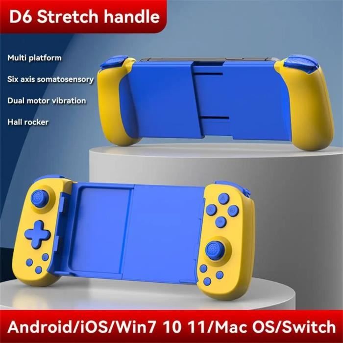 Cikonielf manette de jeu extensible Manette de jeu sans fil Bluetooth 4
