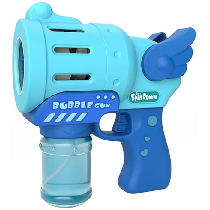 Pistolet à bulles pour enfants, machine à bulles de savon