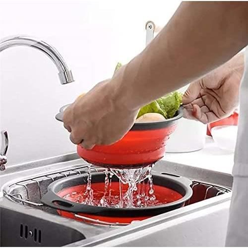 Passoire Pliable En Métal Évier Cuisine 50 Sacs Filtrants