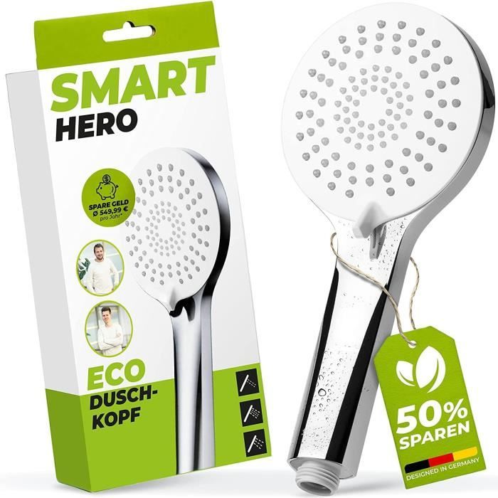 Pommeau De Douche De Qualité Supérieure 260 Mm. Douche De Massage Pour Spa Chrome 95210889