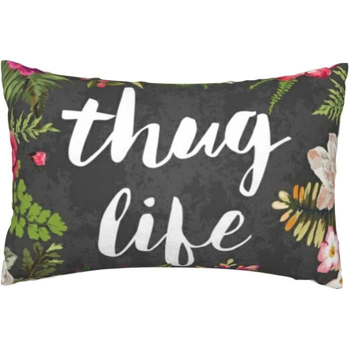 Housse Rectangulaire Pour Coussin De Lit – Taie Avec Fermeture éclair, Lin Lavable, 200x15x20 Cm