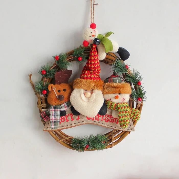 Poupée Télescopique De Noël - Décoration Festive Pour Maison, Restaurant, Fêtes - En Coton, Hauteur Réglable