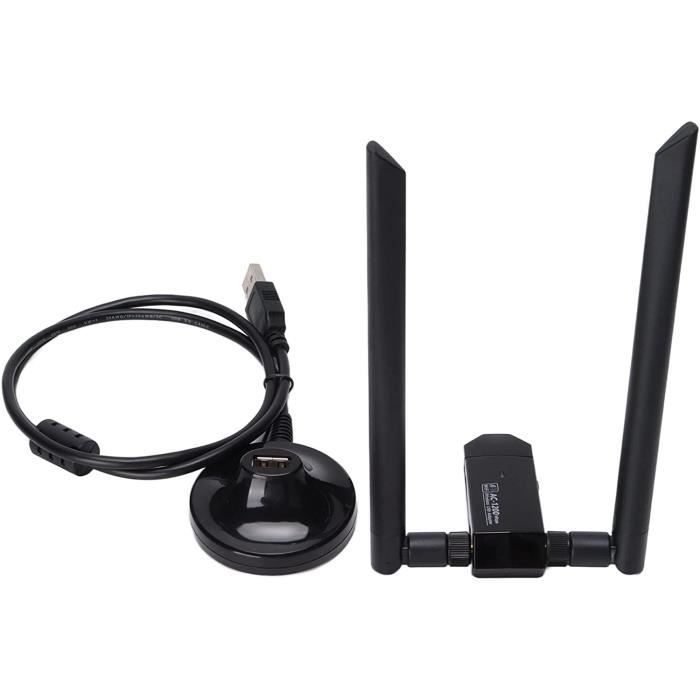 LI-Carte Réseau sans Fil 1200Mbps Longue Portée Adaptateur WiFi USB ...