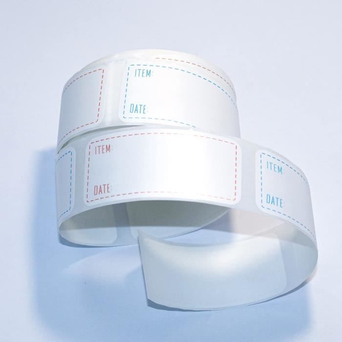 100 Pièces D'étiquettes Autocollantes De Codage De Couleur Faciles à