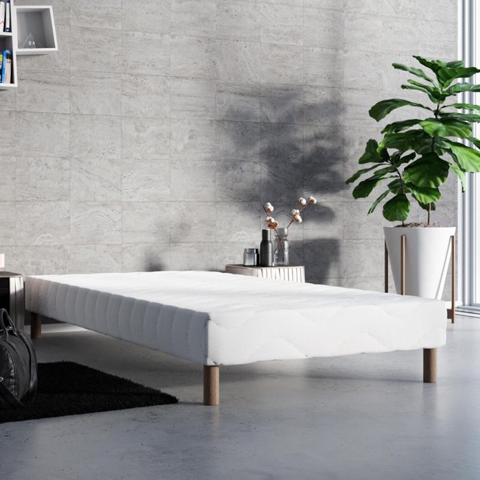 MOONLIGHT - Sommier 80x200 + 4 pieds