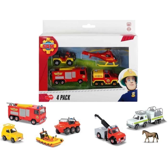 Fireman Sam-JUPITER FIRE ENGINE-pousse véhicules-NEUF
