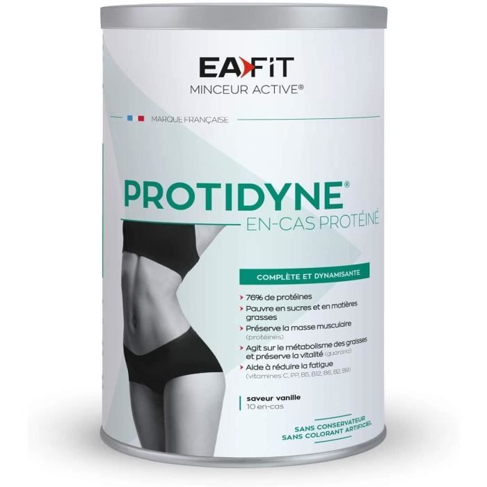 Amaigrissement et perte de poids EAFIT Protidyne Protéines de Caséine  Vanille 320 g 552534 - Cdiscount Sport