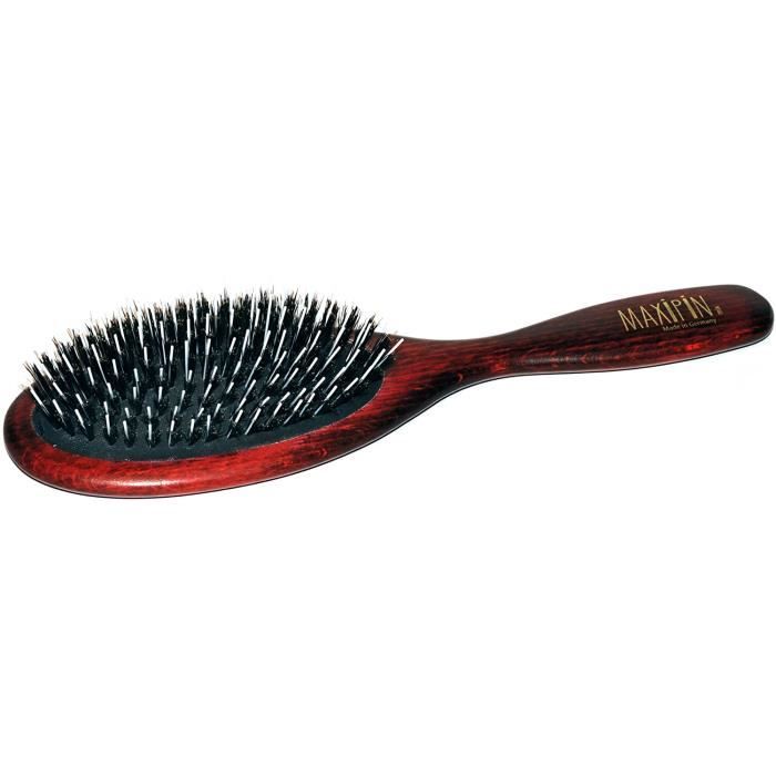 Brosse A Poils Pour Chiens Maxipins Brosse Ovale De Grande Taille Avec Poils De Sanglier Et Epingles A Cheveux Pour Le 163734 Cdiscount Electromenager