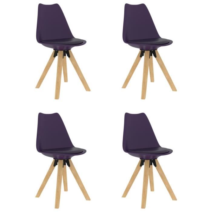 pop - market chaises de salle à manger 4 pcs lilas,haut de gamme ®igzurh®