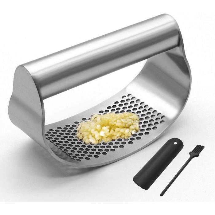 Presse Ail Broyeur à Ail Professionnel Presse-ail avec Trou Garlic Press Manuelle d'ail de presse d'ail Presse-fruits Presse Ail Ergonomique à Nettoyer Broyeur Prend Charge Restaurant Maison Cuisine Presse Ail Broyeur à Ail Professionnel Presse-ail avec Trou Garlic Press Manuelle d'ail de presse d'ail Presse-fruits Presse Ail Ergonomique à Nettoyer Broyeur Prend Charge Restaurant Maison Cuisine