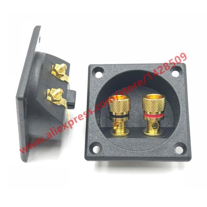GCTBL Lot De 10 Connecteurs Speakon NL4FC 4 Pôles – Adaptateurs Audio Pro Twist-Lock Pour Enceintes, Amplis Et Systèmes PA/DJ