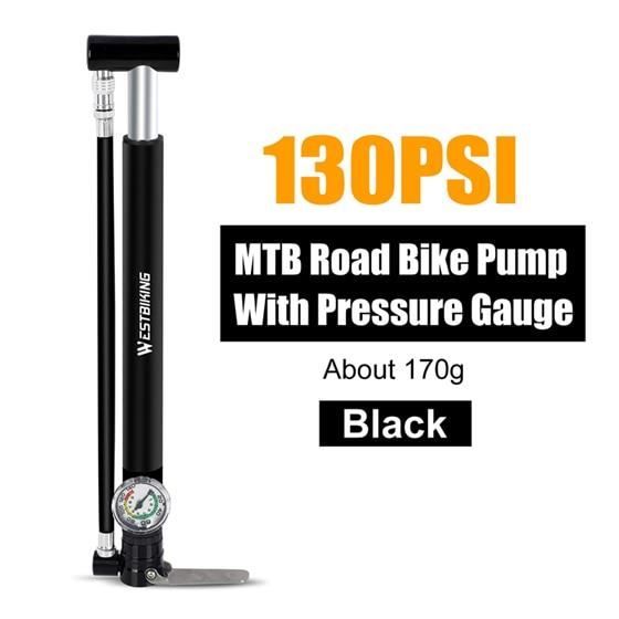 Pompe à Air électrique Portable CYCPLUS A8 Pour Vélos - Jusqu'à 150 PSI, Numérique, Avec Aiguille Et Adaptateurs