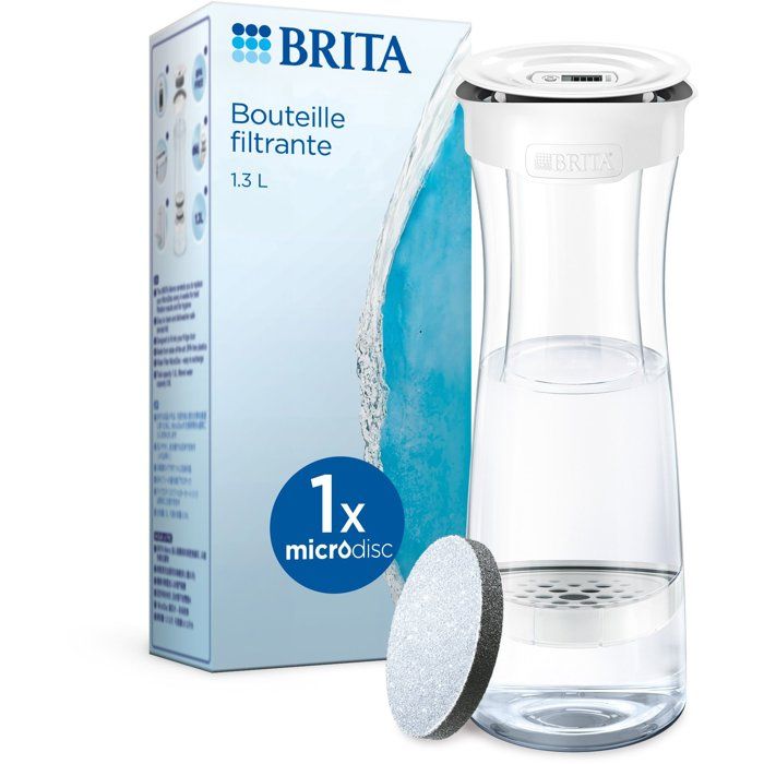 Bouteille Filtrante Brita 1031311 – Capacité 1,3L, Indicateur Changement Filtre - vue 1