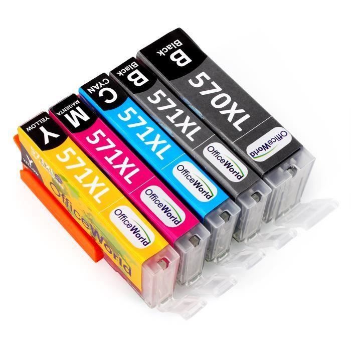 CANON PGI-570XL CLI-571XL CARTUCCIA ORIGINALE 22/11 ml OEM