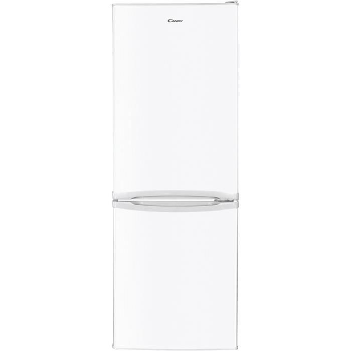 CANDY CHCS 4144WN - Réfrigérateur combiné 173L (121+52L) - Froid statique - L50x H142,5cm - Blanc