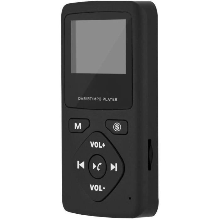 Radio Portable DAB+ Et Lecteur MP3 - Bluetooth, Fonction Mains Libres, Pour Marche Et Course