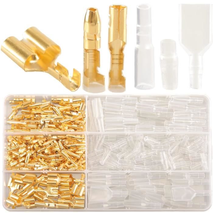5 PAIRES MÂLE + Femelle 3.5mm Doré Banane Test Prise EUR 16,92