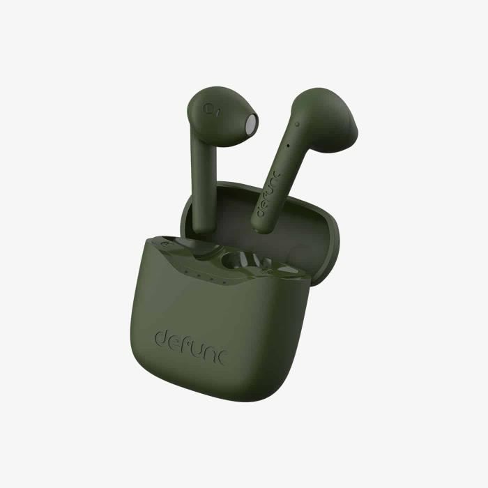 Écouteurs - DEFUNC - True Lite - Bluetooth 5.3 - IPX4 - 20h dAutonomie - Kaki