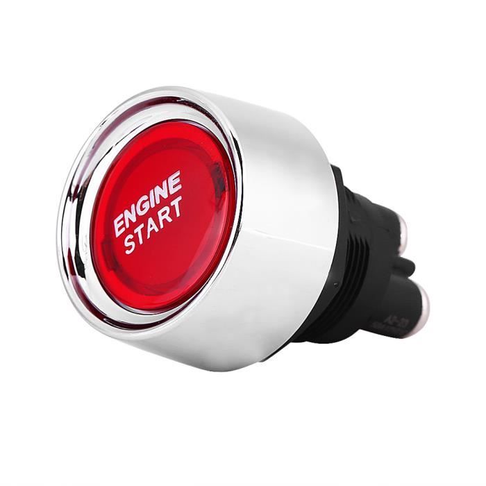 Bouton Poussoir 12V24V 50A Pour Démarrage De Moteur De Voiture Démarreur LED Cdiscount Auto