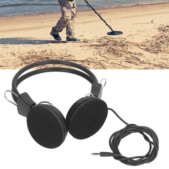 Casque Détecteur Métaux Réglable - Compatible GTX5030, MD4030, MD3028, Plastique, Son Clair, Chasse Au Trésor