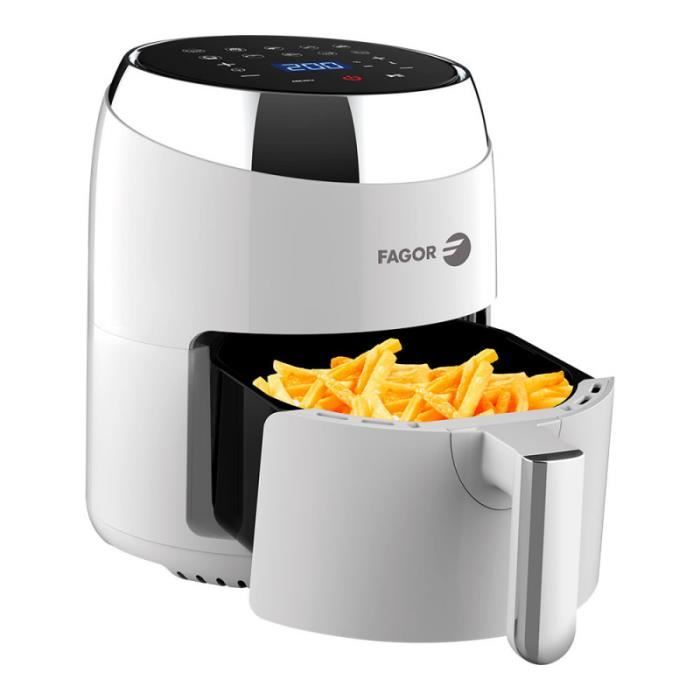 Friteuse a air 1400w 3.5 l naturfry fge501d fagor 25.5x32x30.5cm