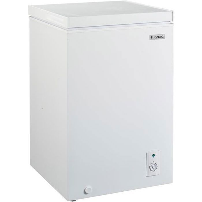Congélateur coffre - Frigelux - CCO100BE - 100 L - Blanc - 545 x 55 x 85 cm - Classe E - 41 dB