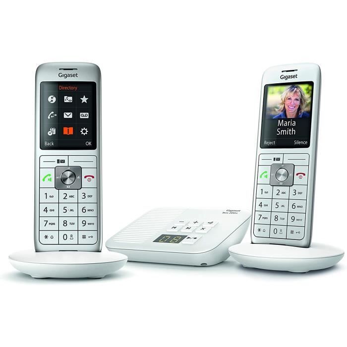 Téléphone sans fil avec répondeur Gigaset A270 A Duo - Noir - Cdiscount  Téléphonie