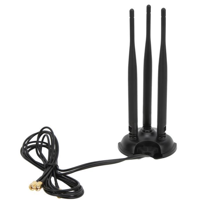 Fdit Antenne à Gain élevé Antenne 2 Pièces 2.4G 5.8G Double Bande 5dbi