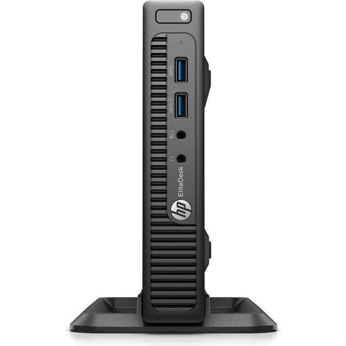 HP EliteDesk Ordinateur de bureau EliteDesk 705 Mini G3 3 GHz AMD A A10-9700E 8 Go 500 Go Windows 10 Pro
