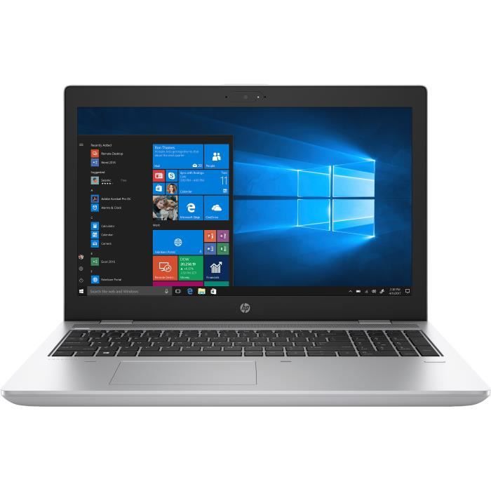 HP ProBook 650 G4 Intel® Core™ i5 de 8eme génération 16 GHz 396 cm (15.6) 1920 x 1080 pixels 8 Go 256 Go - Hewlett packard