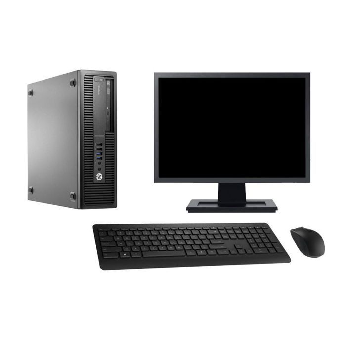 PC HP EliteDesk 800 G2 SFF Ecran 22 i7-6700 RAM 8Go SSD 480Go Windows 10 Wifi Reconditionné - Hewlett-Packard reconditionné disponible sur Cdiscount Seconde Vie