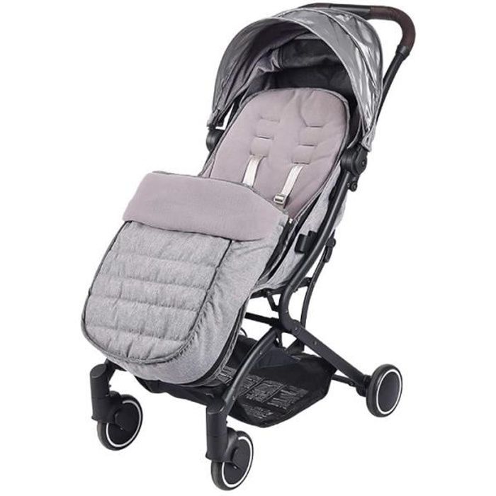 Chancelière D'hiver Pour Poussette - 48 X 90 Cm - Noir En Chancelière De Poussette Pour Protéger Votre Bébé Du Froid Chanceliere Bebe Poussette