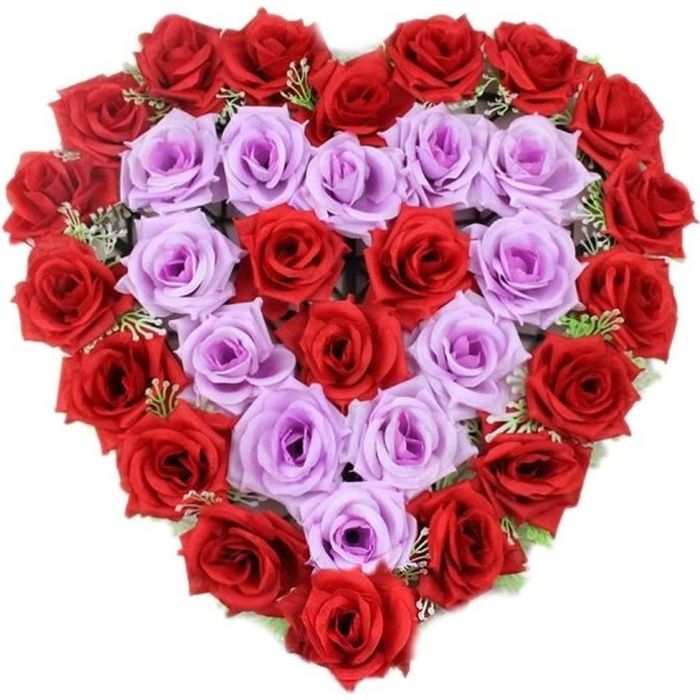 Fleurs Artificielles Rose Faux Fleurs Forme De Coeur Fleurs Decoration De Voiture Mariage Plastique Cdiscount Maison Fleurs Artificielles Rose Faux Fleurs Forme De Coeur Fleurs Decoration De Voiture Mariage Plastique Cdiscount Maison