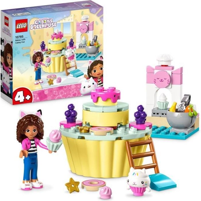 LEGO® Gabby et la Maison Magique 10785 Praline et P'tichou S'Amusent, Jouet  avec Figurines Chat - Cdiscount Jeux - Jouets