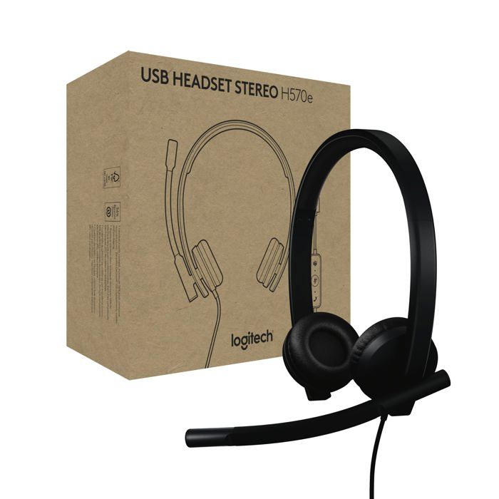 Logitech Modèle du produit : USB Headset Stereo H570e - vue 2