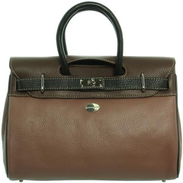 Sac porté main cuir Pyla vesu Mac Douglas ref_33323 TRVM S Violet