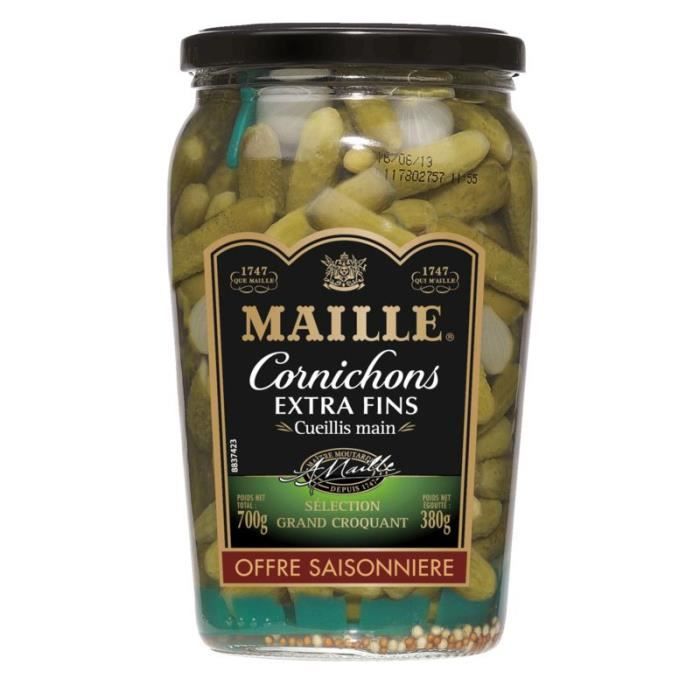 MAILLE Cornichons Extra Fins 380 g Cdiscount Au quotidien