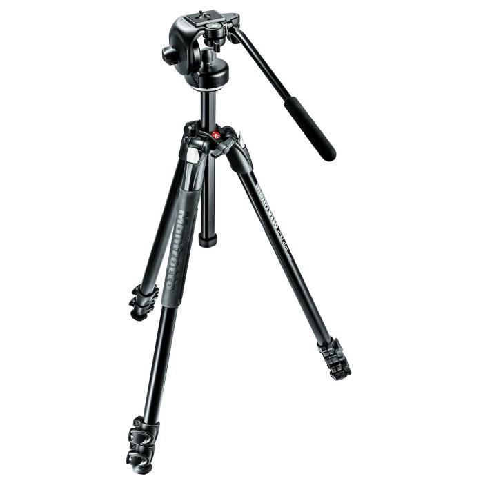 Trépied MANFROTTO MK290XTA3-2W en aluminium avec rotule fluide 128RC